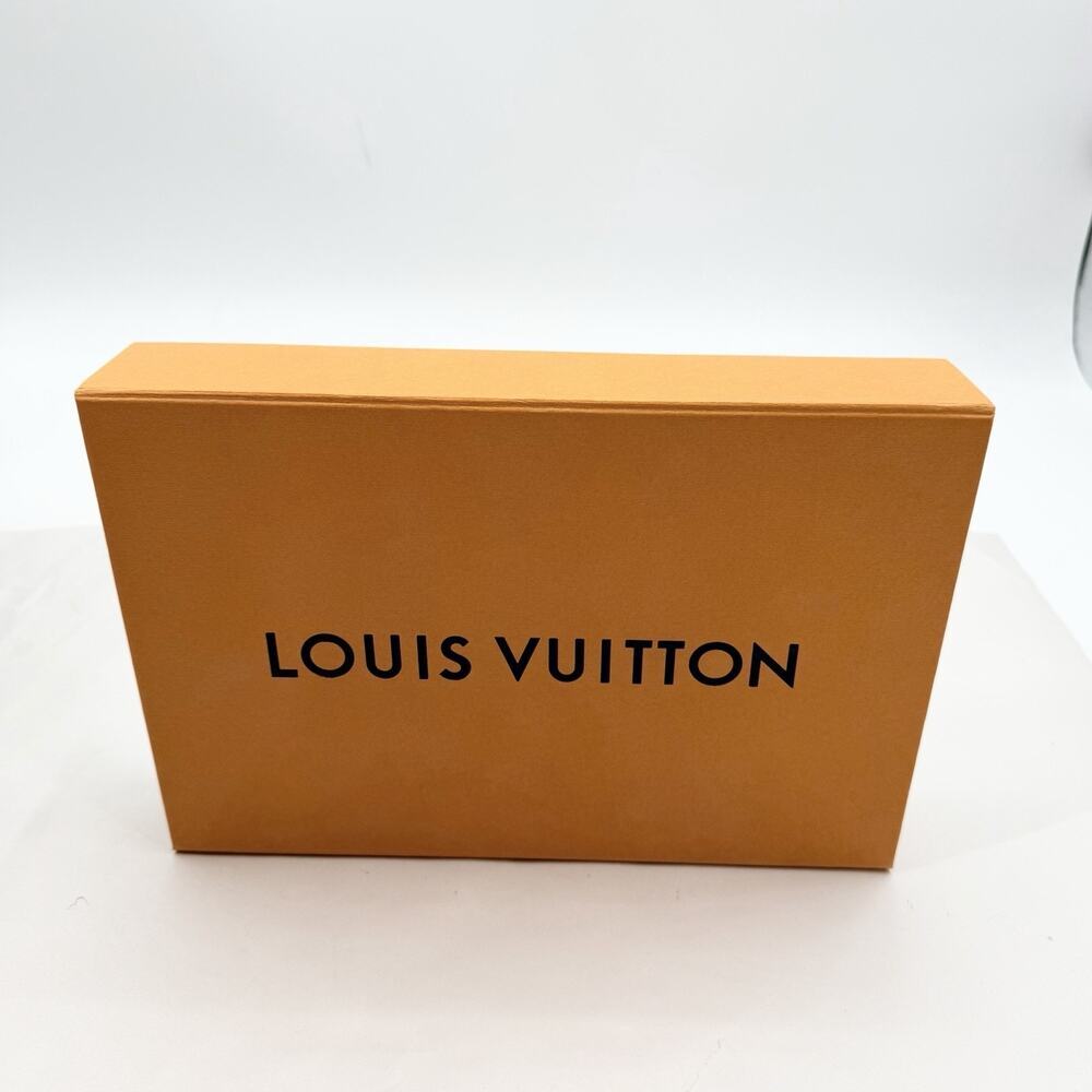 Louis Vuitton Authentic Orange Empty Magnetic Gift Box & Tissue 12" x 8" x 2" - Picture 2 of 8
